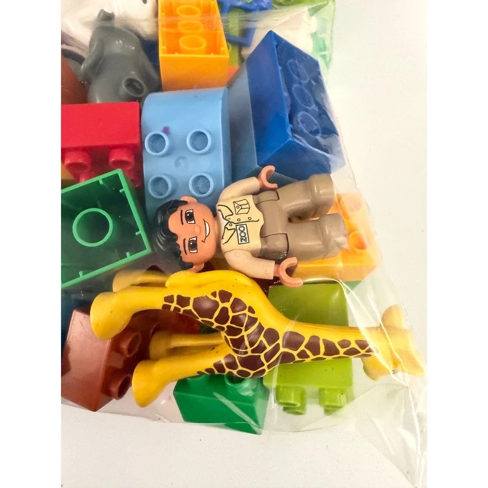 LEGO Duplo Mixed Lot Animals Figures Vehicles Zoo Cars Number Blocks Assortment